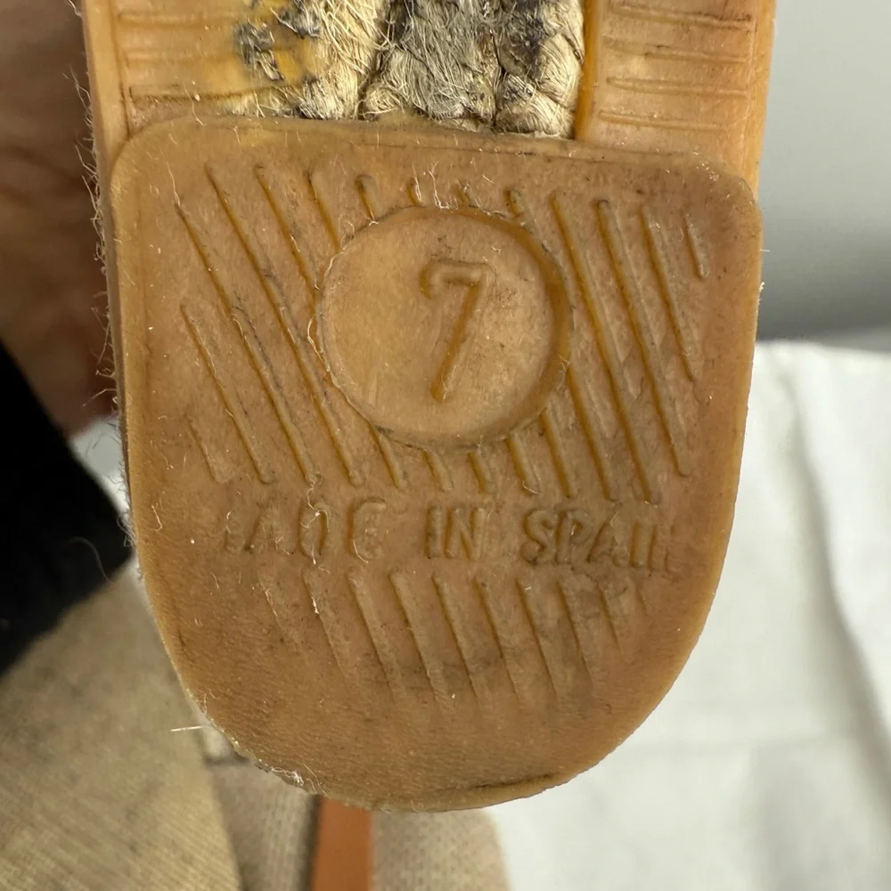 Tory Burch‎ Tan Espadrille Sandals